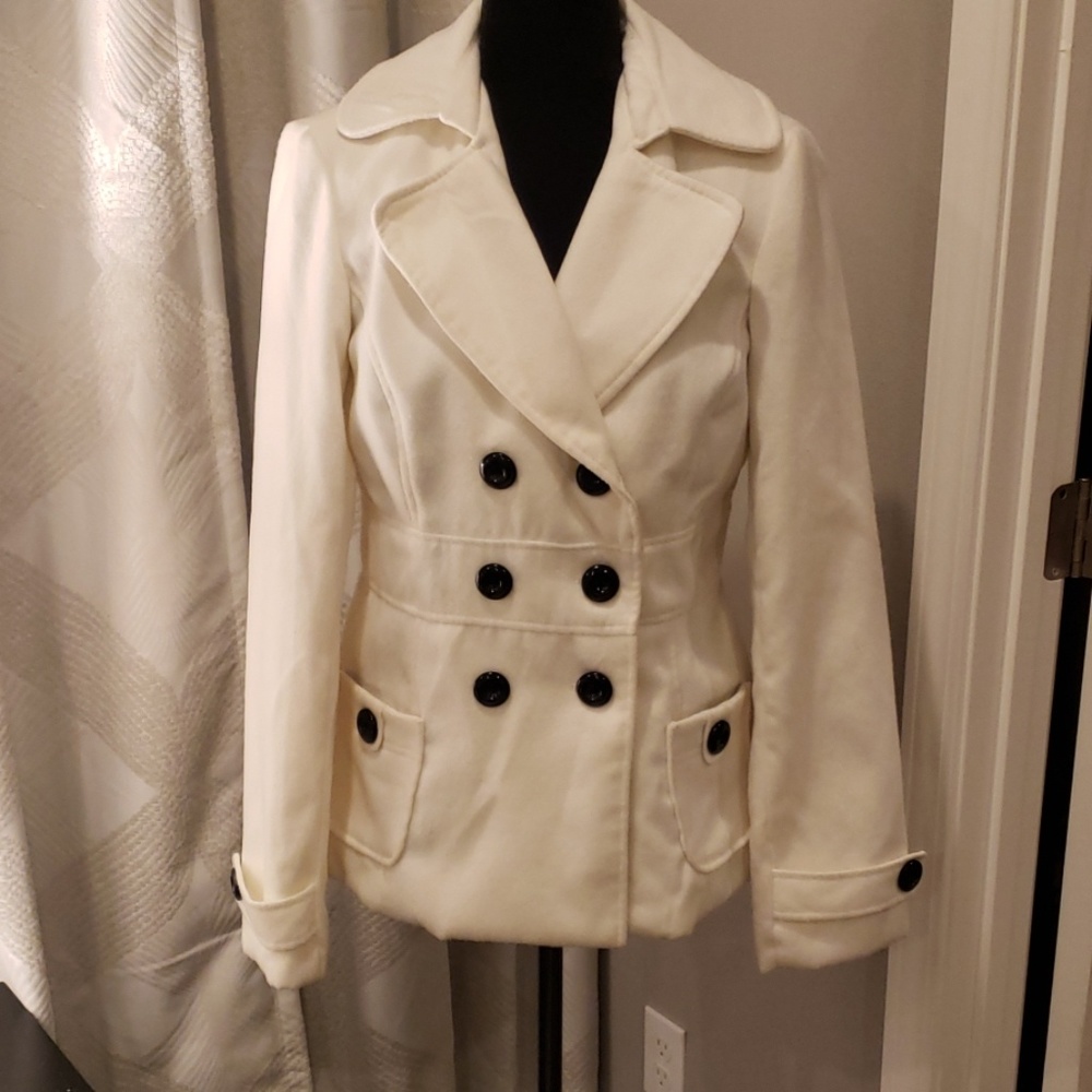 White Pea Coat